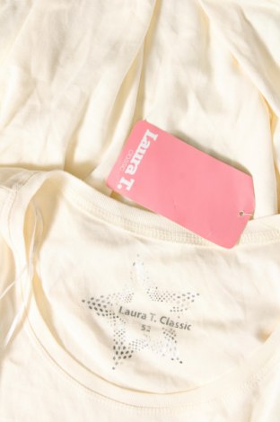 Damen Shirt Laura T., Größe 3XL, Farbe Ecru, Preis 21,57 €