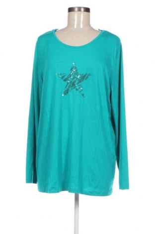 Γυναικεία μπλούζα Laura T., Μέγεθος XXL, Χρώμα Πράσινο, Τιμή 11,75 €