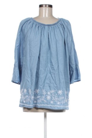 Γυναικεία μπλούζα Laura Torelli, Μέγεθος XL, Χρώμα Μπλέ, Τιμή 7,05 €