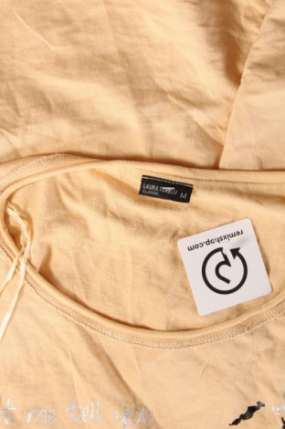 Γυναικεία μπλούζα Laura Torelli, Μέγεθος M, Χρώμα  Μπέζ, Τιμή 2,35 €