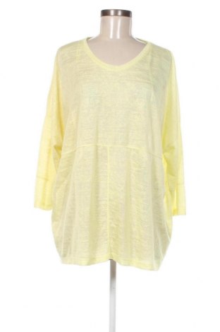 Γυναικεία μπλούζα Laura Torelli, Μέγεθος XL, Χρώμα Κίτρινο, Τιμή 7,05 €
