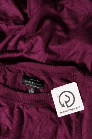 Γυναικεία μπλούζα Lucky Brand, Μέγεθος S, Χρώμα Βιολετί, Τιμή 3,15 €