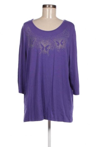 Γυναικεία μπλούζα M. Collection, Μέγεθος XXL, Χρώμα Βιολετί, Τιμή 11,75 €