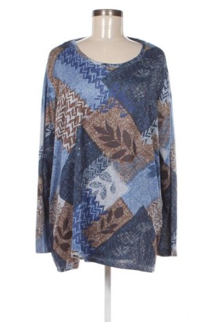 Γυναικεία μπλούζα M Collection, Μέγεθος 3XL, Χρώμα Μπλέ, Τιμή 11,75 €