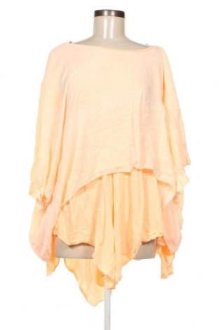 Γυναικεία μπλούζα Made In Italy, Μέγεθος M, Χρώμα Πορτοκαλί, Τιμή 5,84 €