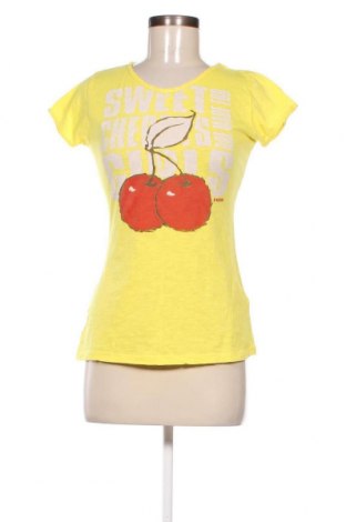 Damen Shirt Madonna, Größe M, Farbe Gelb, Preis € 5,40
