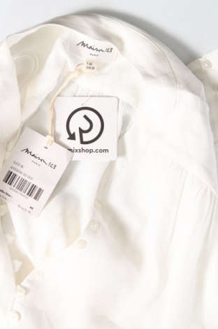 Дамска блуза Maison 123, Размер M, Цвят Бял, Цена 109,48 лв.