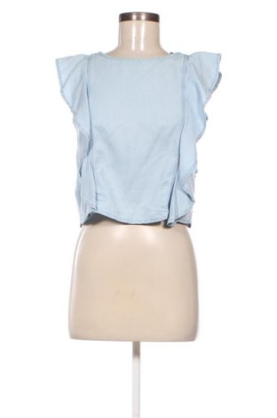 Damen Shirt Mango, Größe S, Farbe Blau, Preis 8,30 €