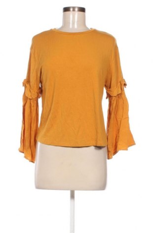 Дамска блуза Mango, Размер S, Цвят Жълт, Цена 16,23 лв.
