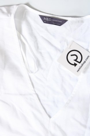 Damen Shirt Marks & Spencer, Größe M, Farbe Weiß, Preis 31,96 €