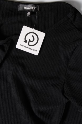 Γυναικεία μπλούζα Missguided, Μέγεθος S, Χρώμα Μαύρο, Τιμή 5,29 €