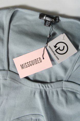 Γυναικεία μπλούζα Missguided, Μέγεθος M, Χρώμα Μπλέ, Τιμή 7,67 €