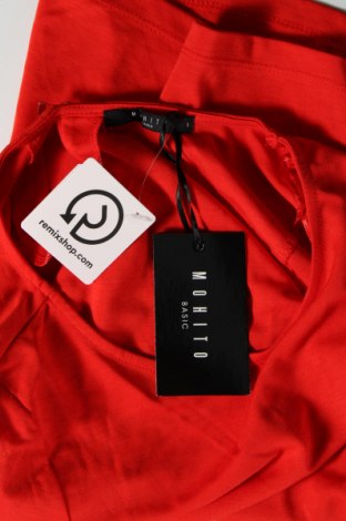 Дамска блуза Mohito, Размер S, Цвят Червен, Цена 18,77 лв.