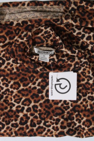 Damen Shirt Monki, Größe XS, Farbe Mehrfarbig, Preis € 2,00