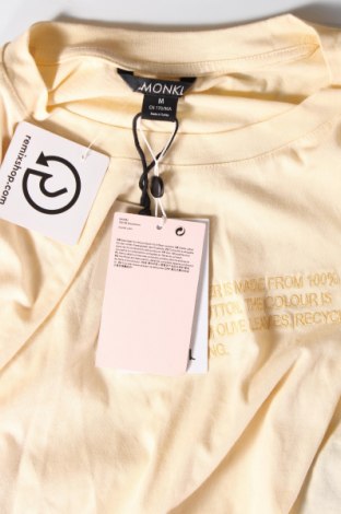 Damen Shirt Monki, Größe M, Farbe Gelb, Preis 3,83 €
