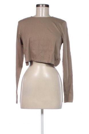 Γυναικεία μπλούζα Monki, Μέγεθος XL, Χρώμα  Μπέζ, Τιμή 5,98 €