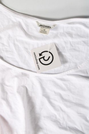 Damen Shirt Monki, Größe M, Farbe Weiß, Preis 2,97 €