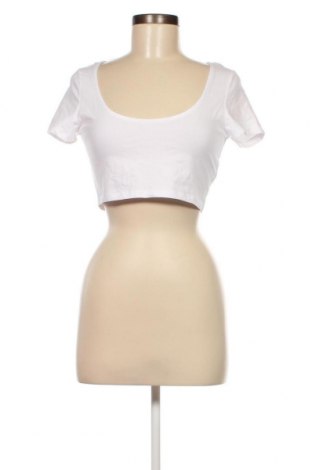 Damen Shirt Monki, Größe M, Farbe Weiß, Preis 2,97 €