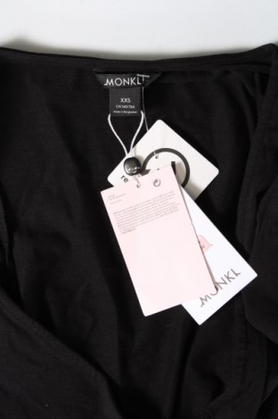 Дамска блуза Monki, Размер XXS, Цвят Черен, Цена 9,12 лв.