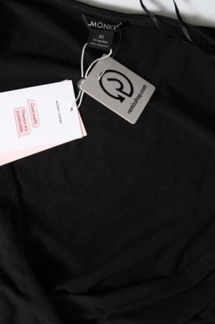 Γυναικεία μπλούζα Monki, Μέγεθος XS, Χρώμα  Μπέζ, Τιμή 5,32 €