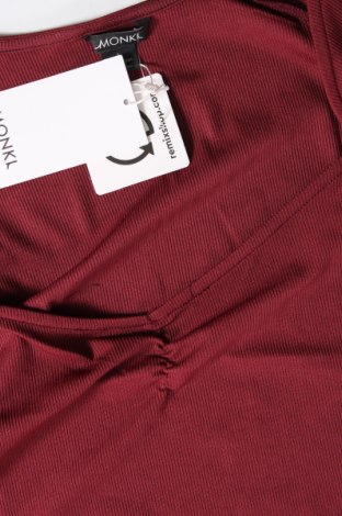 Γυναικεία μπλούζα Monki, Μέγεθος L, Χρώμα Κόκκινο, Τιμή 3,14 €