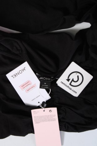 Γυναικεία μπλούζα Monki, Μέγεθος M, Χρώμα Μαύρο, Τιμή 3,74 €