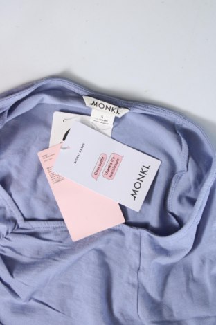 Damen Shirt Monki, Größe S, Farbe Blau, Preis 2,24 €