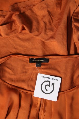 Дамска блуза More & More, Размер XS, Цвят Кафяв, Цена 7,20 лв.