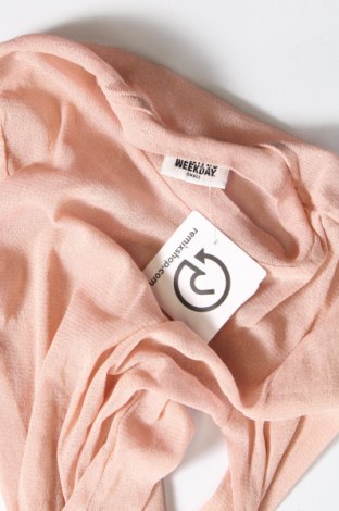 Дамска блуза Mtwtfss Weekday, Размер S, Цвят Розов, Цена 5,00 лв.