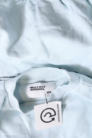 Γυναικεία μπλούζα Multiply Apparel, Μέγεθος XS, Χρώμα Μπλέ, Τιμή 4,21 €