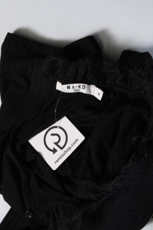 Damen Shirt NA-KD, Größe XS, Farbe Schwarz, Preis 23,66 €