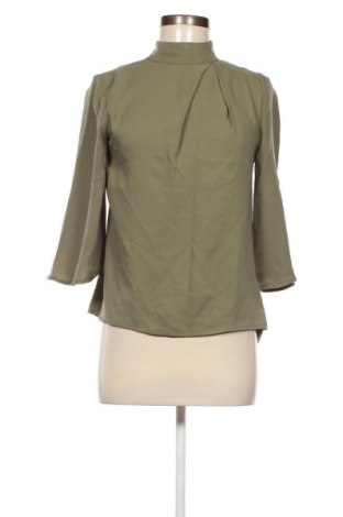 Дамска блуза NA-KD, Размер S, Цвят Зелен, Цена 20,40 лв.