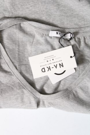 Γυναικεία μπλούζα NA-KD, Μέγεθος XS, Χρώμα Γκρί, Τιμή 5,95 €