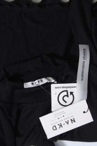 Γυναικεία μπλούζα NA-KD, Μέγεθος XXL, Χρώμα Μαύρο, Τιμή 6,75 €