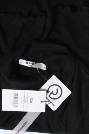 Дамска блуза NA-KD, Размер XXL, Цвят Черен, Цена 12,32 лв.