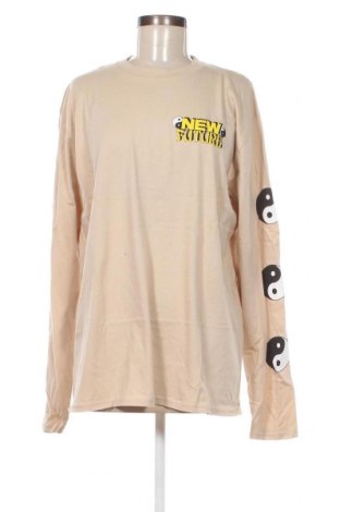 Γυναικεία μπλούζα NEW girl ORDER, Μέγεθος M, Χρώμα  Μπέζ, Τιμή 7,94 €