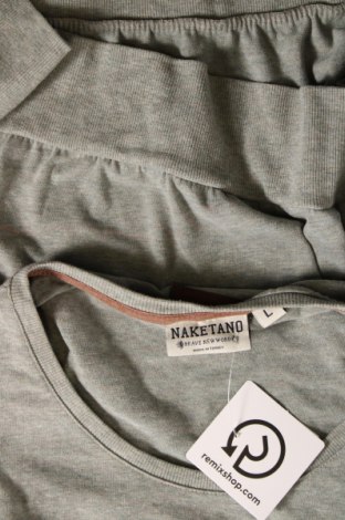 Γυναικεία μπλούζα Naketano, Μέγεθος L, Χρώμα Γκρί, Τιμή 14,85 €