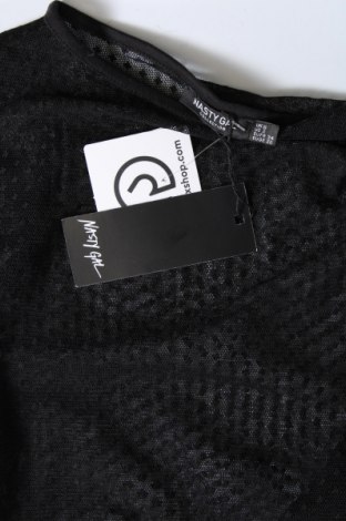 Γυναικεία μπλούζα Nasty Gal, Μέγεθος XXS, Χρώμα Μαύρο, Τιμή 5,95 €