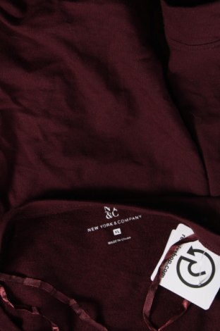 Дамска блуза New York & Company, Размер XL, Цвят Червен, Цена 8,84 лв.