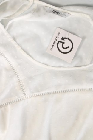 Γυναικεία μπλούζα ONLY, Μέγεθος XS, Χρώμα Λευκό, Τιμή 2,47 €