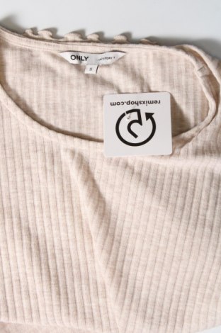Γυναικεία μπλούζα ONLY, Μέγεθος S, Χρώμα  Μπέζ, Τιμή 5,93 €