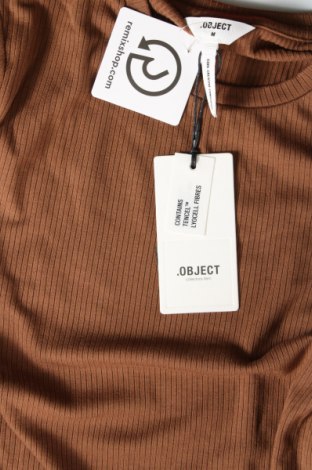 Дамска блуза Object, Размер M, Цвят Кафяв, Цена 77,00 лв.