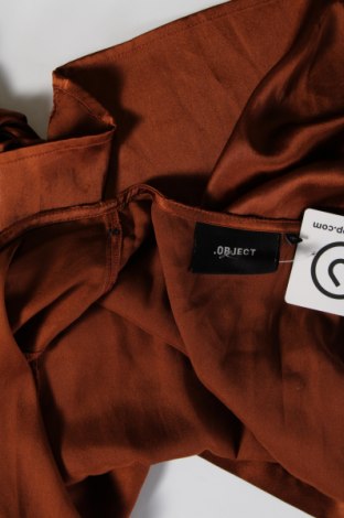 Γυναικεία μπλούζα Object, Μέγεθος M, Χρώμα Καφέ, Τιμή 5,39 €