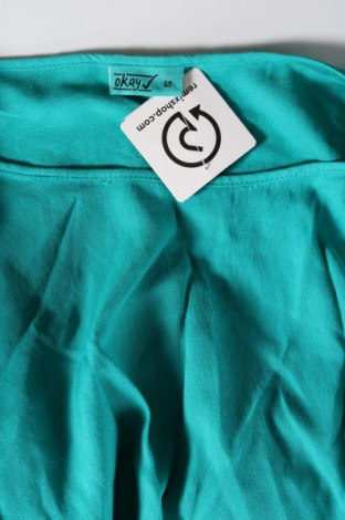Дамска блуза Okay, Размер XL, Цвят Зелен, Цена 19,00 лв.