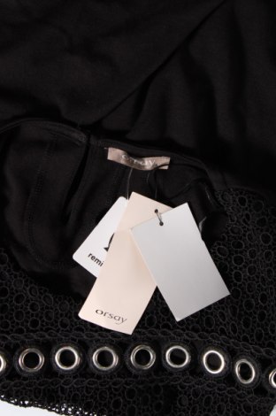 Дамска блуза Orsay, Размер S, Цвят Черен, Цена 32,28 лв.