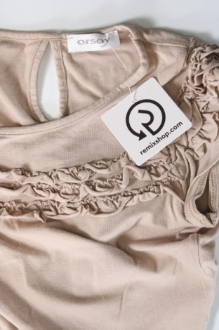 Damen Shirt Orsay, Größe XS, Farbe Beige, Preis € 10,47
