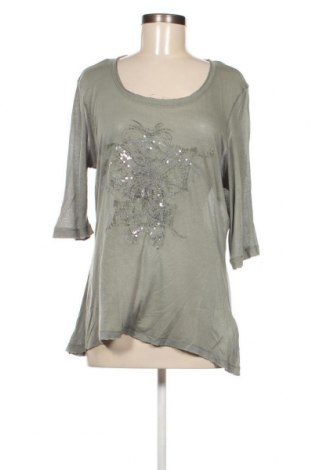 Γυναικεία μπλούζα Oui, Μέγεθος M, Χρώμα Πράσινο, Τιμή 16,63 €