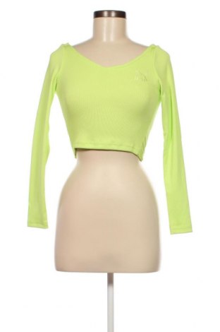 Γυναικεία μπλούζα PUMA, Μέγεθος XS, Χρώμα Πράσινο, Τιμή 17,86 €