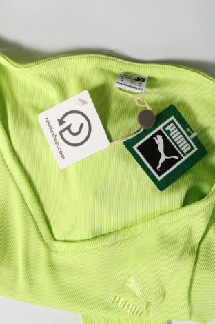 Γυναικεία μπλούζα PUMA, Μέγεθος M, Χρώμα Πράσινο, Τιμή 7,14 €