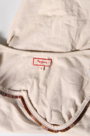 Γυναικεία μπλούζα Pepe Jeans, Μέγεθος S, Χρώμα  Μπέζ, Τιμή 18,54 €